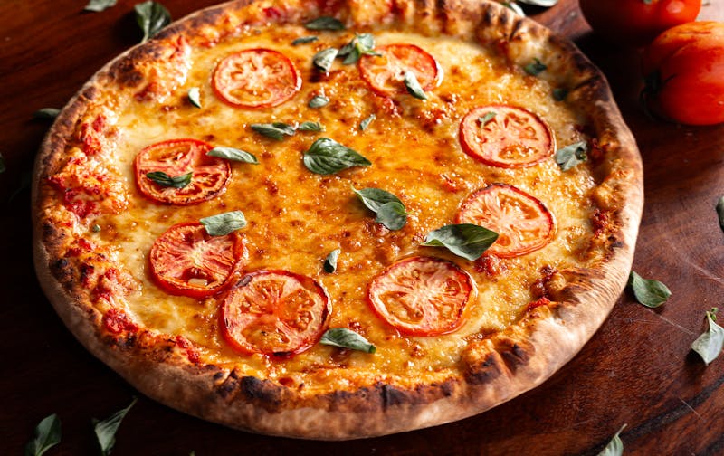 Truffle Margherita pizza